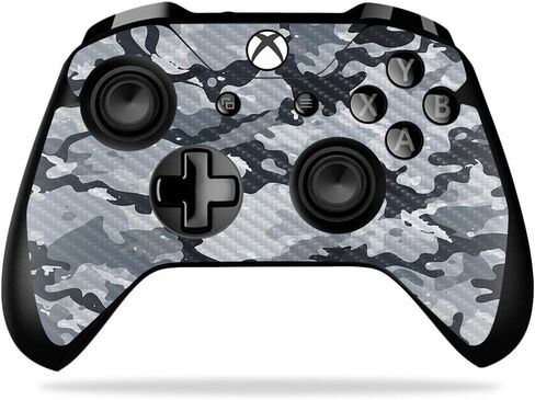 MightySkins Carbon Fiber Skin for Microsoft Xbox One X Controller - Buck Camo | Protective, Durable Textured Carbon Fiber Finish | Easy to Apply, Remove, and Change Styles | Made in The USA in Saudi Arabia