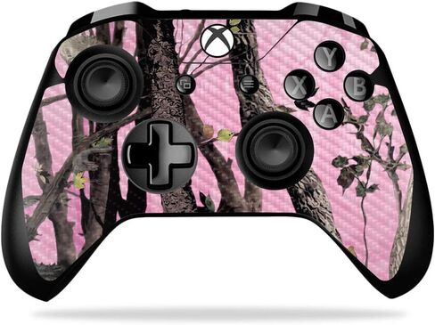 MightySkins Carbon Fiber Skin for Microsoft Xbox One X Controller - Buck Camo | Protective, Durable Textured Carbon Fiber Finish | Easy to Apply, Remove, and Change Styles | Made in The USA in Saudi Arabia