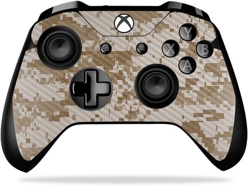 MightySkins Carbon Fiber Skin for Microsoft Xbox One X Controller - Buck Camo | Protective, Durable Textured Carbon Fiber Finish | Easy to Apply, Remove, and Change Styles | Made in The USA in Saudi Arabia