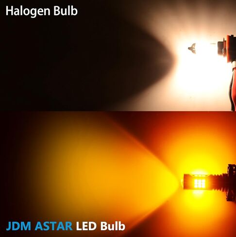 JDM ASTAR Bright Amber PX Chips H10 9145 9140 LED مصابيح الضباب in Kuwait