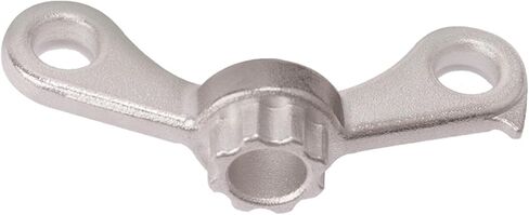 أداة إزالة قبعات ذراع كرنك الدراجة، أداة إزالة غطاء الغبار لذراع كرنك الدراجة مناسبة لشميانو هولوتيك II (فضي) in Kuwait