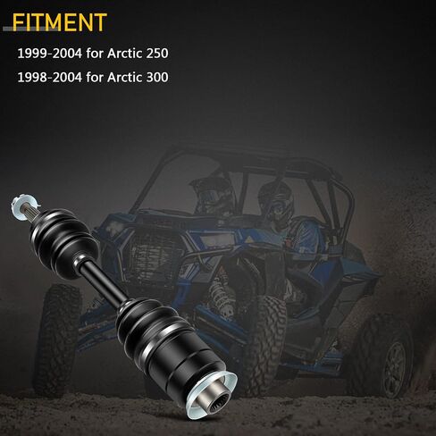 OCPTY Rear Left Right CV Axle Shaft Assembly 0402-171 Replacement for Arctic Cat 250 300 in Saudi Arabia