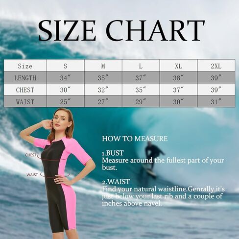 ملابس سباحة CinCili Boyleg للنساء قطعة واحدة بأكمام قصيرة لركوب الأمواج بدلة استحمام للحماية من الشمس in Kuwait