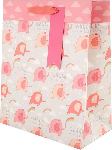 Hallmark New Baby Gift Bag - Hello Baby Safari, Large Landscape in Saudi Arabia