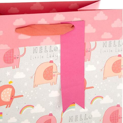 Hallmark New Baby Gift Bag - Hello Baby Safari, Large Landscape in Saudi Arabia
