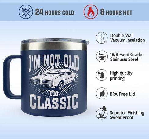 Father's Day Gifts from Daughter, Son - Birthday Gifts for Men, Dad - Gifts for Dad, Men - Men Gifts for Birthday, Dad Gifts for Fathers Day, Christmas - Gag, Funny Gifts for Men, Novelty Men Mug 14Oz in Saudi Arabia