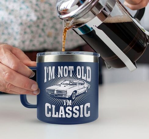 Father's Day Gifts from Daughter, Son - Birthday Gifts for Men, Dad - Gifts for Dad, Men - Men Gifts for Birthday, Dad Gifts for Fathers Day, Christmas - Gag, Funny Gifts for Men, Novelty Men Mug 14Oz in Saudi Arabia