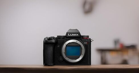 Panasonic LUMIX S5II 24.2MP Full Frame Mirrorless Camera with Hybrid Autofocus - Superior Image Quality Bundle with LUMIX S Series 85mm f/1.8 Mirrorless Lens, and Camera Accessories (3 Items) in Saudi Arabia
