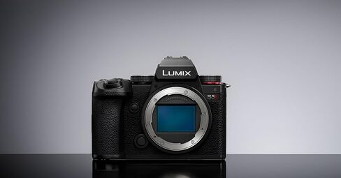 Panasonic LUMIX S5II 24.2MP Full Frame Mirrorless Camera with Hybrid Autofocus - Superior Image Quality Bundle with LUMIX S Series 85mm f/1.8 Mirrorless Lens, and Camera Accessories (3 Items) in Saudi Arabia