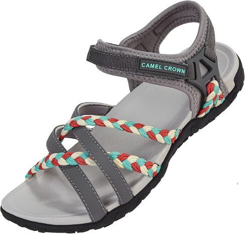 CAMEL CROWN Women's Hiking Sandals with Arch Support Straps Sport Sandal Water Shoes Beach Vacation Female Casual Walking in Saudi Arabia