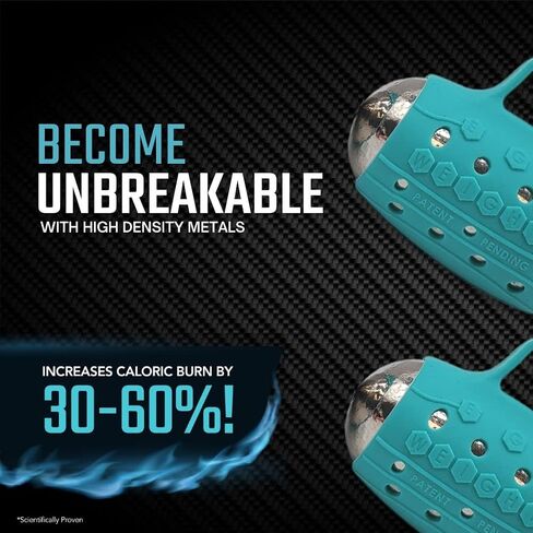 Egg Weights Knockout 4.0 lbs Hand Dumbbell Sets Bismuth Hand Weights with Anti-Slip Silicone Rubber Finger Loop for Shadowboxing, Kickboxing for Men and Women - 2 Eggs, 2.0 lbs Each + Free E-Book Workout Guide in Saudi Arabia