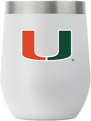 كوب Gametime Sidekicks Miami سعة 12oz رمادي بدون جذع - مرخص رسميًا، 18/8 من الفولاذ المقاوم للصدأ، جدار مزدوج، معزول بالفراغ، شعارات مطبوعة بالأشعة فوق البنفسجية LED، بدون عرق، يبقى ساخنًا/باردًا - in Saudi Arabia