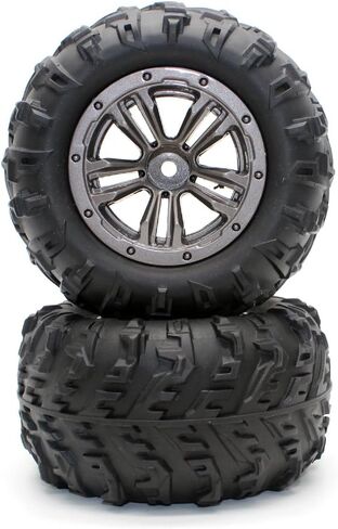 HOSIM RC Car Tires Accessory Spare Parts Wheels 30-ZJ02 for Hosim 9130 9135 9136 9137 9138 Q903 RC Car (2 Pcs) in Saudi Arabia