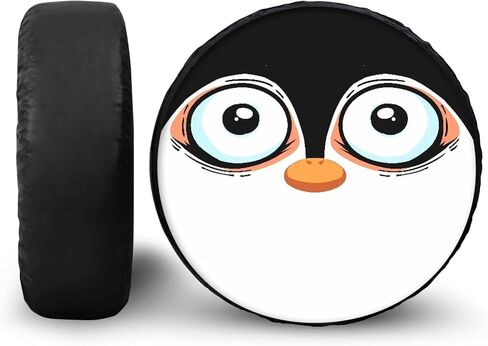 chaqlin American Eagle Flag Spare Tire Cover Waterproof UV Sun Wheel Covers Fit for Trailer, RV, SUV 14-19 Inch for Diameter 60-89cm in Saudi Arabia