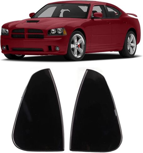 KIMISS Side Marker Light Assembly, 2 Pcs Front Turn Signal Light Cover 4806218AD Side Marker Replacement for Dodge LX SRT8 2006‑2010(Yellow) in Saudi Arabia