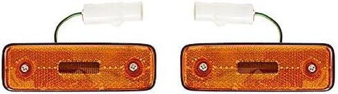 RAREELECTRICAL NEW SIDE MARKER LIGHT PAIR COMPATIBLE WITH TOYOTA PICKUP 1982-1983 81730-19306 8174019286 8173019306 TO2551104 81740-19286 in Kuwait
