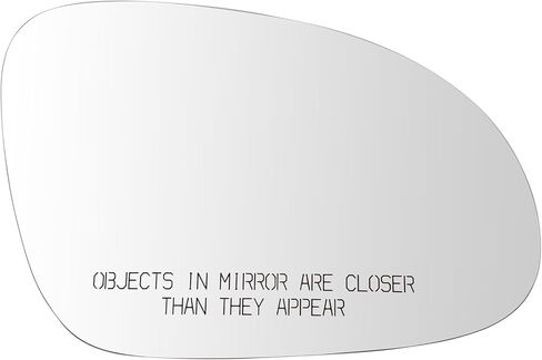 TRQ Mirror Glass Set Compatible with 2006-2014 Volkswagen in Saudi Arabia
