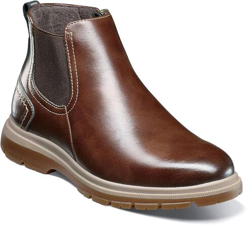 حذاء Florsheim Boy's Lookout Jr. حذاء Gore ذو مقدمة سادة (طفل صغير/طفل كبير صغير) تشيلسي in Saudi Arabia