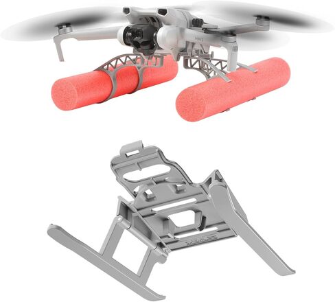 قطعتان من معدات الهبوط للساق والماء لـ DJI Mini 3، حامل ملحقات الطائرة بدون طيار خفيف الوزن وموسع الارتفاع سريع الإصدار in Kuwait