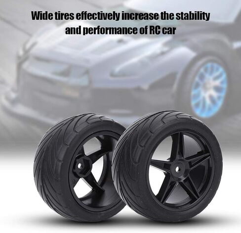 Life 1/10 RC Car Tires Part Replacement, 85mm Universal Tyre Tires Accessory Modification Part Replacement for 1/10 RC Car in Saudi Arabia