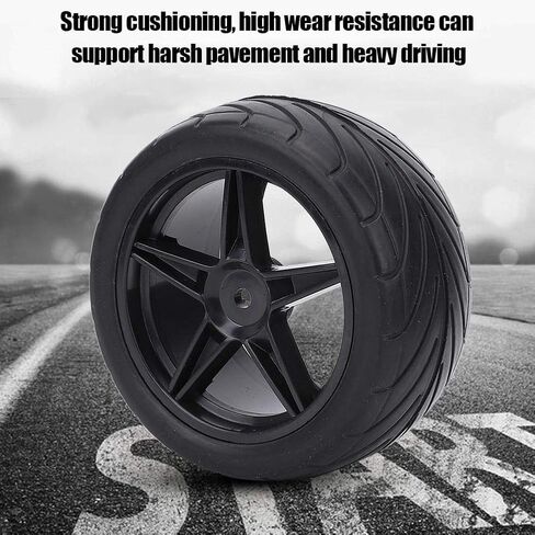 Life 1/10 RC Car Tires Part Replacement, 85mm Universal Tyre Tires Accessory Modification Part Replacement for 1/10 RC Car in Saudi Arabia