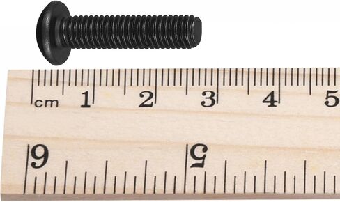 uxcell M4x12mm Hex Socket Button Head Cap Bolts Screws Alloy Steel 100pcs in Saudi Arabia