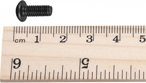 uxcell M4x12mm Hex Socket Button Head Cap Bolts Screws Alloy Steel 100pcs in Saudi Arabia