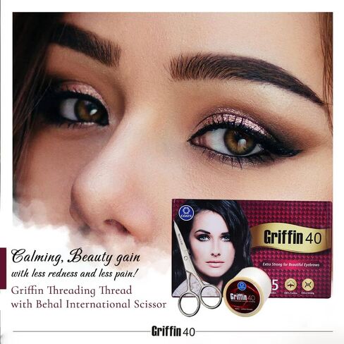 Griffin Threading Thread - Pack of 2 (15 Spools in Each Box) with Scissor by Behal International in Saudi Arabia