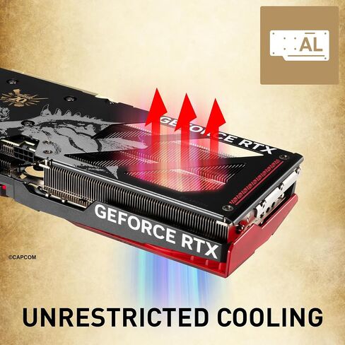 MSI Gaming RTX 4060 Ti 8G x GC30 Monster Hunter Edition Graphics Card + GC30 Controller Bundle (NVIDIA RTX 4060 Ti, 128-Bit, Boost Clock: 2535 MHz, 8GB GDRR6 18 Gbps, HDMI/DP) in Saudi Arabia