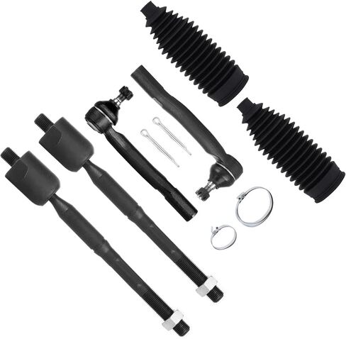 SCITOO 6-PC SET طقم ذراع التحكم في التعليق الأمامي - مناسب لكزس ES330 لتويوتا كامري لتويوتا سولارا الجبهة الداخلية التعادل رود نهاية الجبهة الخارجية التعادل رود نهاية التوجيه الرف الأحذية in Kuwait