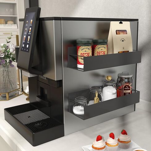 3 Pack Strong Magnetic Spice Rack Set for Refrigerator with Magnetic Memo Board - Magnetic Organizer for Kitchen, Classroom, Office in Kuwait