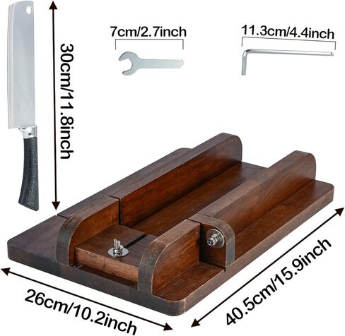 قاطعات صابون خشبية لصنع الصابون، قطاعة رغيف صابون قابلة للتعديل، أداة قطع الصابون للحصول على شرائح مثالية in Kuwait