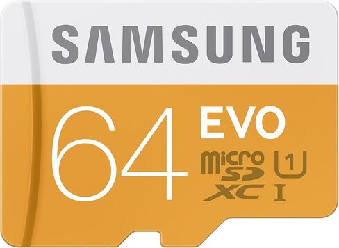 Samsung EVO 64GB 48/MB/s Micro SDXC Memory Card with Adapter up to (MB-MP64DA/AM) in Saudi Arabia