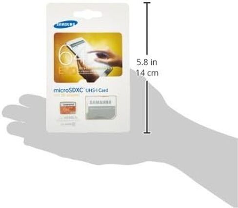 Samsung EVO 64GB 48/MB/s Micro SDXC Memory Card with Adapter up to (MB-MP64DA/AM) in Saudi Arabia