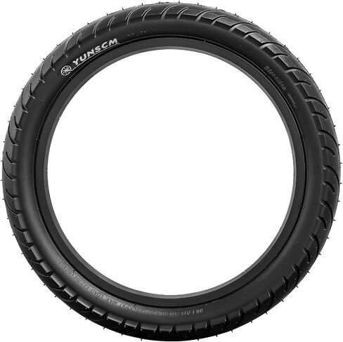 YunSCM 18" Bike Tires 18x2.4/64-355 60 TPI and 18" Bike Tubes Schrader Valve with 2 Rim Strips Compatible with 18x2.35 18 x 2.40 Bike/Bicycle Tires and Tubes (Y-1125) in Saudi Arabia