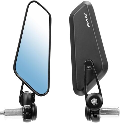 Motorcycle Rearview Mirrors, 7/8" Universal handlebar End Mirror, Side Mirrors Compatible with Street Sport Bike Cruiser Scooter ATV, Anti Glare in Saudi Arabia