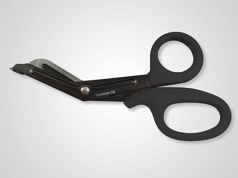 1 Each 7.25" Titanium Bonded Shears Scissors Heavy Duty EMS/EMT First Aid Industrial Medical Nurse Trauma (Blue) in Saudi Arabia