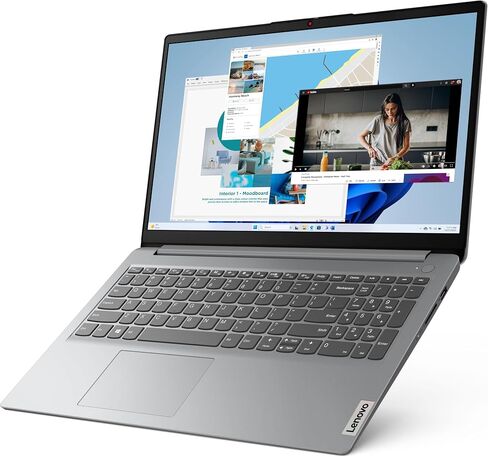 Lenovo 2024 Newest IdeaPad 1 Business Laptop, 15.6" FHD Display, i5-1235U(up to 4.4GHz) Processor, 24GB RAM, 2TB SSD, Intel Iris Xe Graphics, HD Webcam, Wi-Fi 6, Bluetooth, Windows 11 Pro in Saudi Arabia