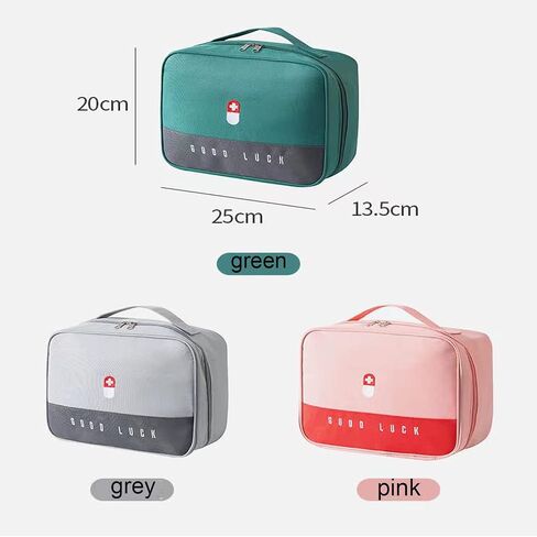 First aid kit Medical Supplies Convenience Safety Kit Family Outdoor Travel Campervan Office Medical kit Storage Bag in Saudi Arabia