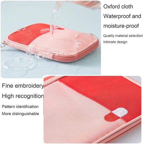 First aid kit Medical Supplies Convenience Safety Kit Family Outdoor Travel Campervan Office Medical kit Storage Bag in Saudi Arabia