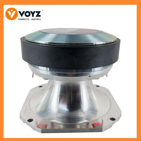 Chrome Super Tweeter 3.6", 8 Ohm 1000 Watts Max High Sensitivity Set Tweeters for Car Sound Systems, Pro Audio Chrome Finish VZ-ST700 (Pair) in Kuwait