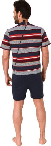 Normann Care Men's Alzheimer's Clothing Jumpsuit Overall Onesie with Zipper at Back and Leg 171 90 005 in Kuwait