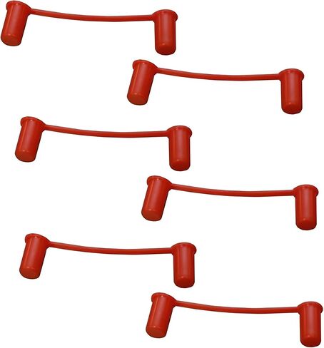 OCS Parts 6-Pack Spout Closures for Edhard Jelly Filler | Replacement F-2265 Spout Closures for Donut Filler Hopper in Kuwait