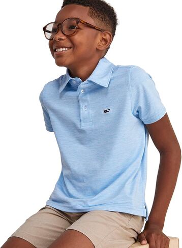 قميص بولو للأولاد من Vineyard Vines للأولاد من St. Jean Stripe Sankaty in Kuwait