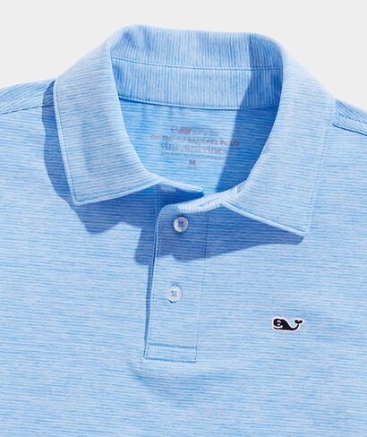 قميص بولو للأولاد من Vineyard Vines للأولاد من St. Jean Stripe Sankaty in Kuwait