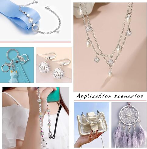 TOAOB 100pcs 8mm Silver Plated Filigree Hollow Ball Beads Round Metal Loose Spacer Beads for DIY Crafts Bracelets Necklaces Earrings Jewelry Making in Saudi Arabia