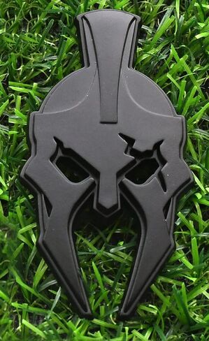 1pc Custom Gladiator Emblems 3D Badges Right Left Side Self-Adhesive Fender Stickers Replacement for JL Jeep Gladiator Silverado Sierra RAM Universal Car Vehicle, Truck, Motorcycle (Matte Black) in Kuwait