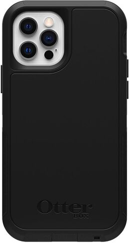 OtterBox Defender XT، حماية قوية مع MagSafe لهاتف iPhone 12 Pro Max - أسود - عبوة غير مخصصة للبيع بالتجزئة in Saudi Arabia