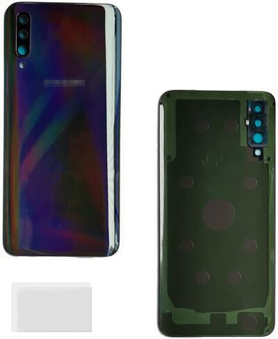 Battery Battery Rear Back Cover Replacement for Samsung Galaxy A50 SM-A505F A505FN A505GN with Camera Glass Lens and Frame Tape (Black) in Saudi Arabia