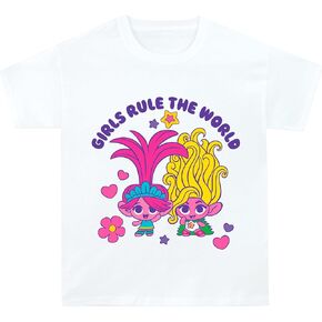 Trolls T-Shirt Girls | T Shirt for Girls | Fun Clothes for Girls | Ages 4-12